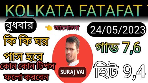 kolkata fatafat goswami photo|Kolkata FF24 .